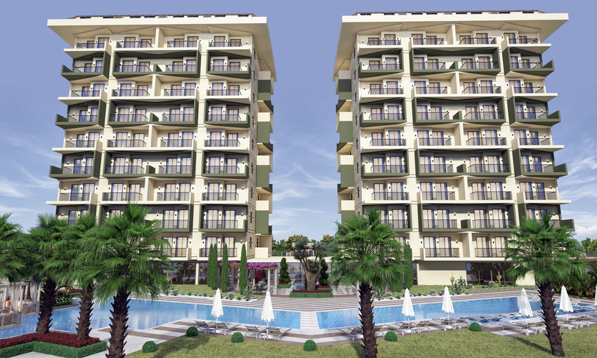 Luxury Residential Complex in Demirtaş, Alanya-3946