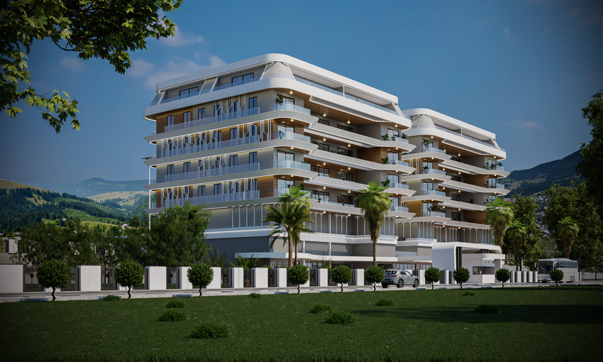 Stunning designer apartments in Gazipasa, Alanya-3953